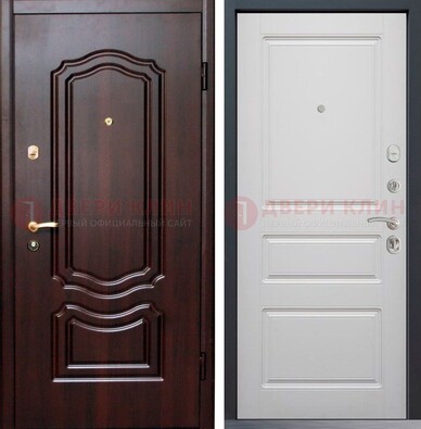 Квартирная металлическая дверь с МДФ ДМ-379 в Реутове