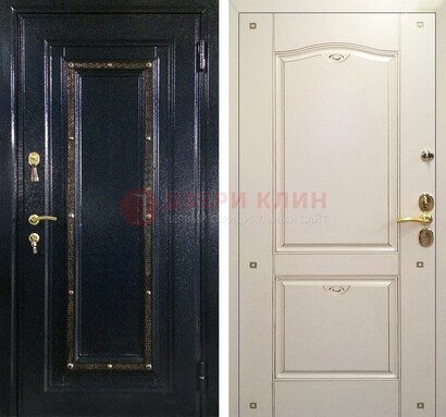 Входная дверь Дверь с золотистым декором ДПР-3 в Сергиевом Посаде