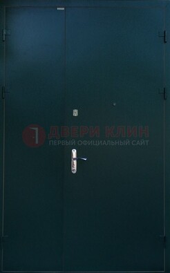 Черная тамбурная дверь ДТМ-36 в Реутове