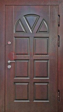 Уличная стальная дверь с виноритом ДВТ-166 в Реутове