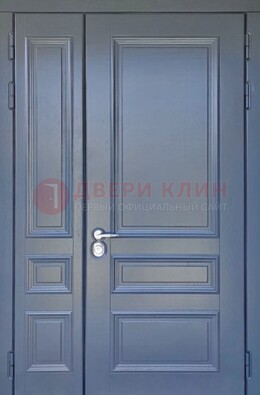 Темно-серая железная дверь с виноритом ДВТ-242 в Реутове