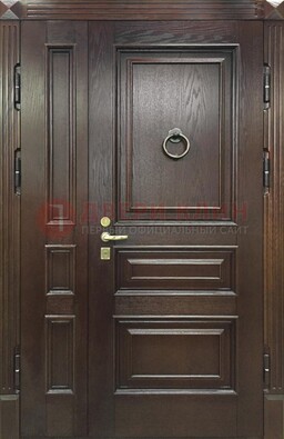 Полуторная металлическая дверь с виноритом ДВТ-253 в Реутове